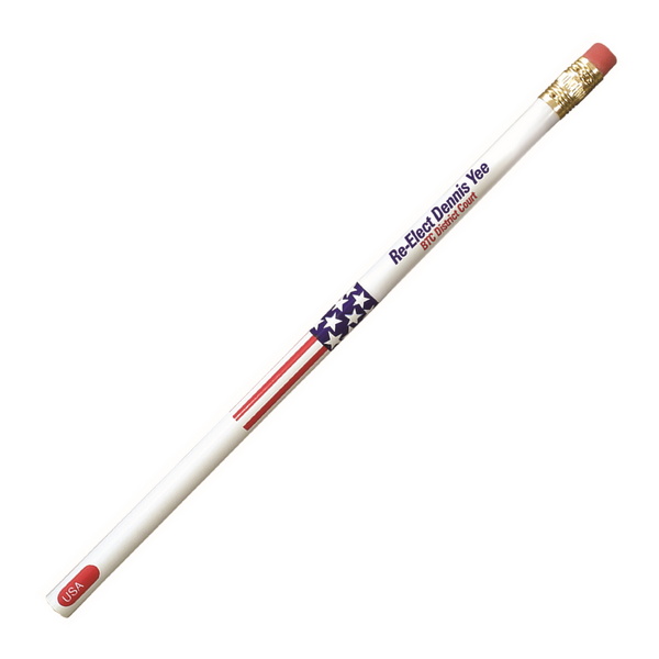 SA20420 Patriotic Pencil With Custom Imprint